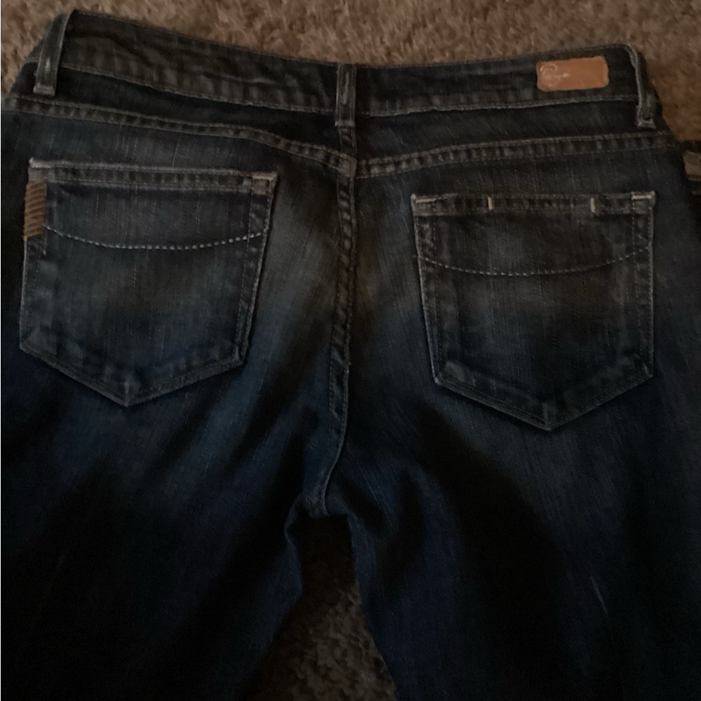 Bootcut low rise jeans